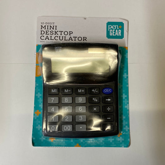 12 Digit Mini Desktop Calculator