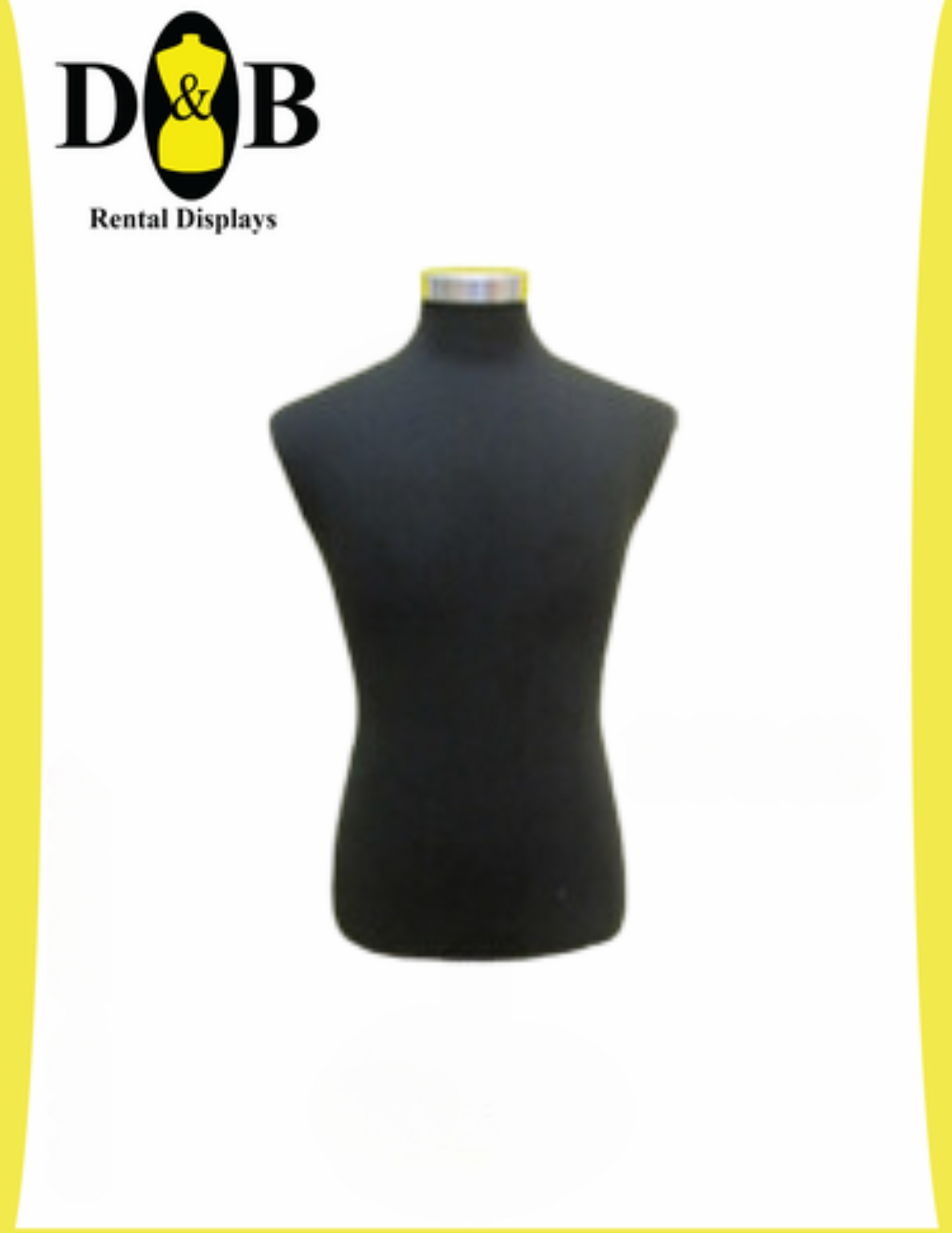 A-Dress Form, Black, Male