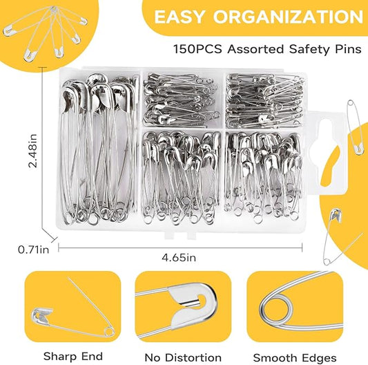 Safety Pins Assorted