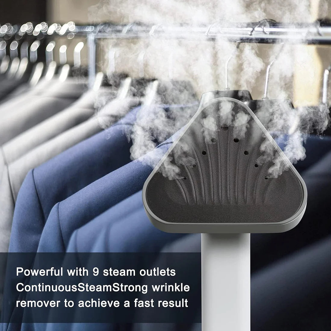 Steamer for Clothes Dyvio Handheld Fabric Steamer Garment [FREE-Click for details]