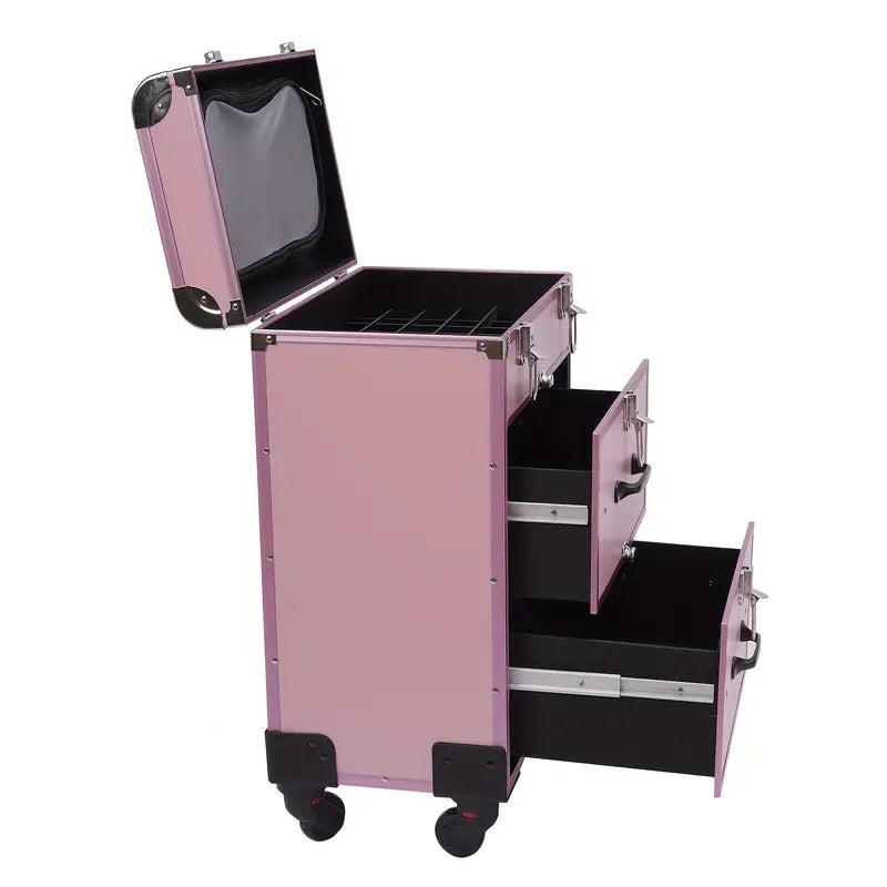 Rolling Makeup Train Case Cosmetic Trolley [FREE-Click for details]