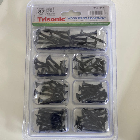 Wood  Screws Assortment (87pcs)